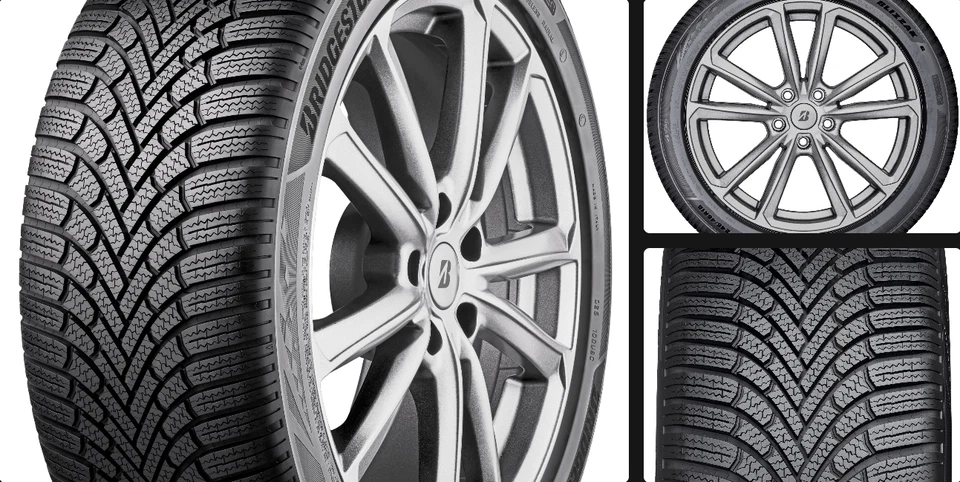Bridgestone Blizzak 6 - 225/55 R19 103V XL – M+S Premium Winterreifen mit ENLITE - Bild 2 von 3