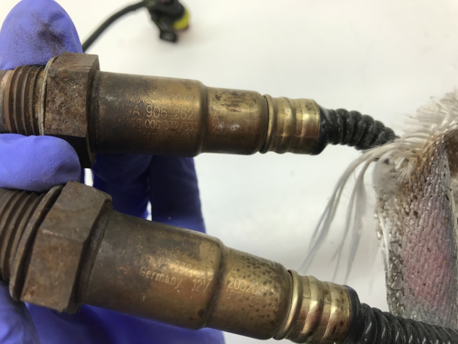 LAMBORGHINI AVENTADOR S SV EXHAUST TEMPERATURE STICK PROBE OXYGEN SENSOR SET OEM