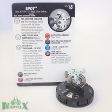 Heroclix Spider-Man and Venom: Absolute Carnage set Spot 042 Rare fig w/card 