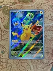 Pokemon Card TCG - Pikachu 027 Scarlet & Violet Black Star Promo Near Mint