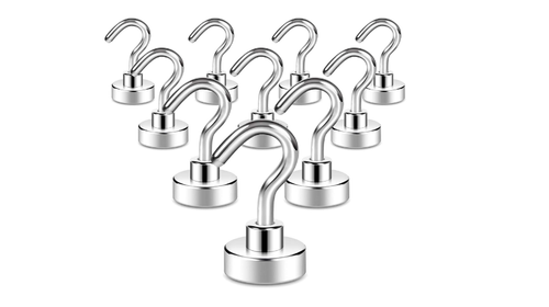 Magnetic Hooks Heavy Duty Earth Refrigerator Extra Strong Curtain Grill 10 Pack - Picture 5 of 8