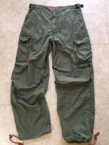Neu ohne Etikett Lauren Ralph Lauren Damenhose 100 % Leinen breites Bein marine gestreift Größe 14 - Bild 4 von 7