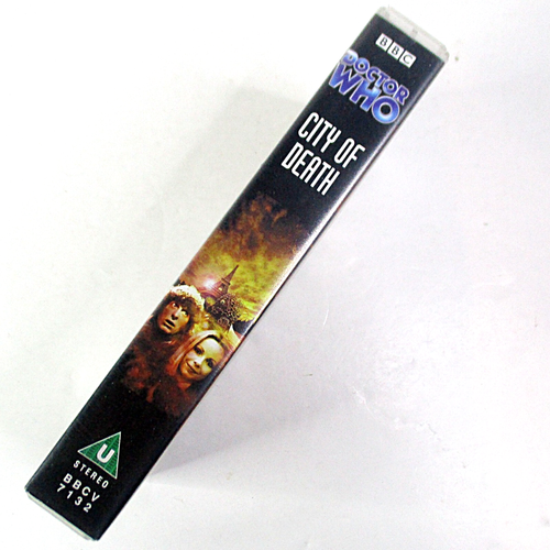 Doctor Who: City of Death (VHS Cassette, 2001 BBC) PAL Tested - Tom Baker - Imagen 4 de 6