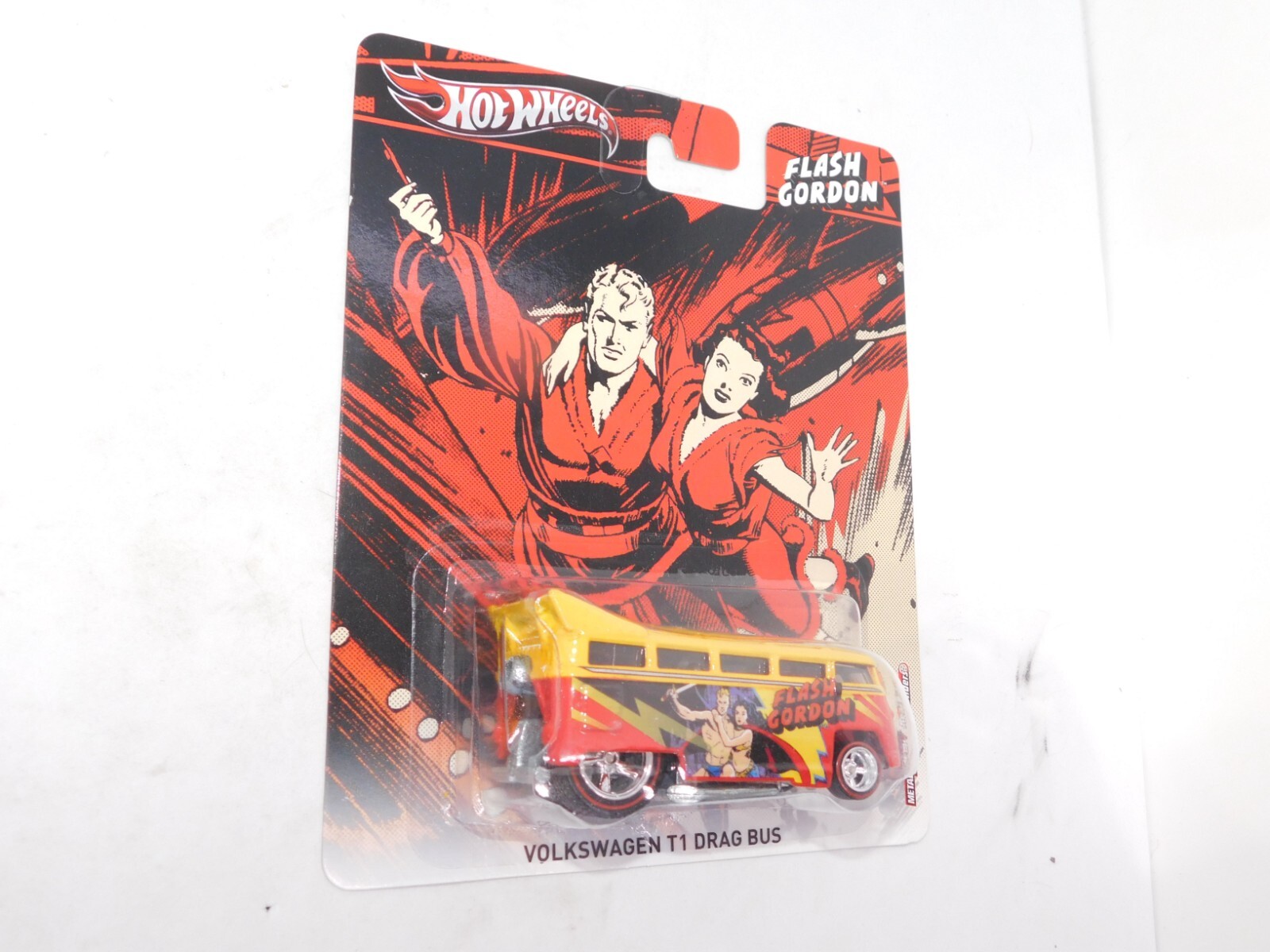 2013 Hot Wheels Pop Culture Flash Gordon Volkswagen T1 Drag Bus real riders