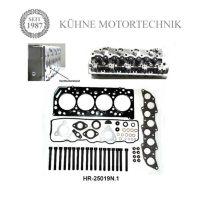 HR-25019N.1 Zylinderkopf Mitsubishi L200 Hyundai H100 4D56T D4BH