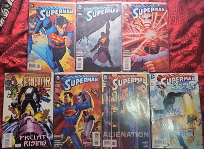 Superman The New 52 (7PC Lot #32,33,35,39,43,47 & X-men X Factor) DC Comics