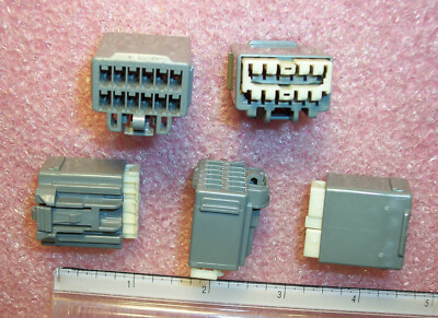 QTY (5) 7283-5540-40 YAZAKI 12 POSITION FEMALE 1.5x0.8 YES / YESC