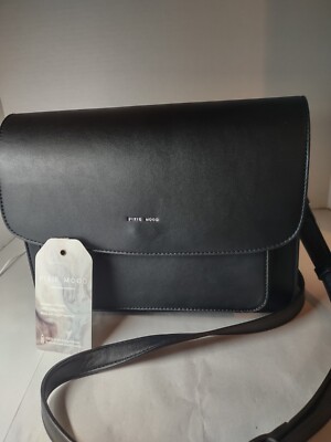 Pixie Mood Zoe Crossbody Bag Purse Vegan Black Causebox