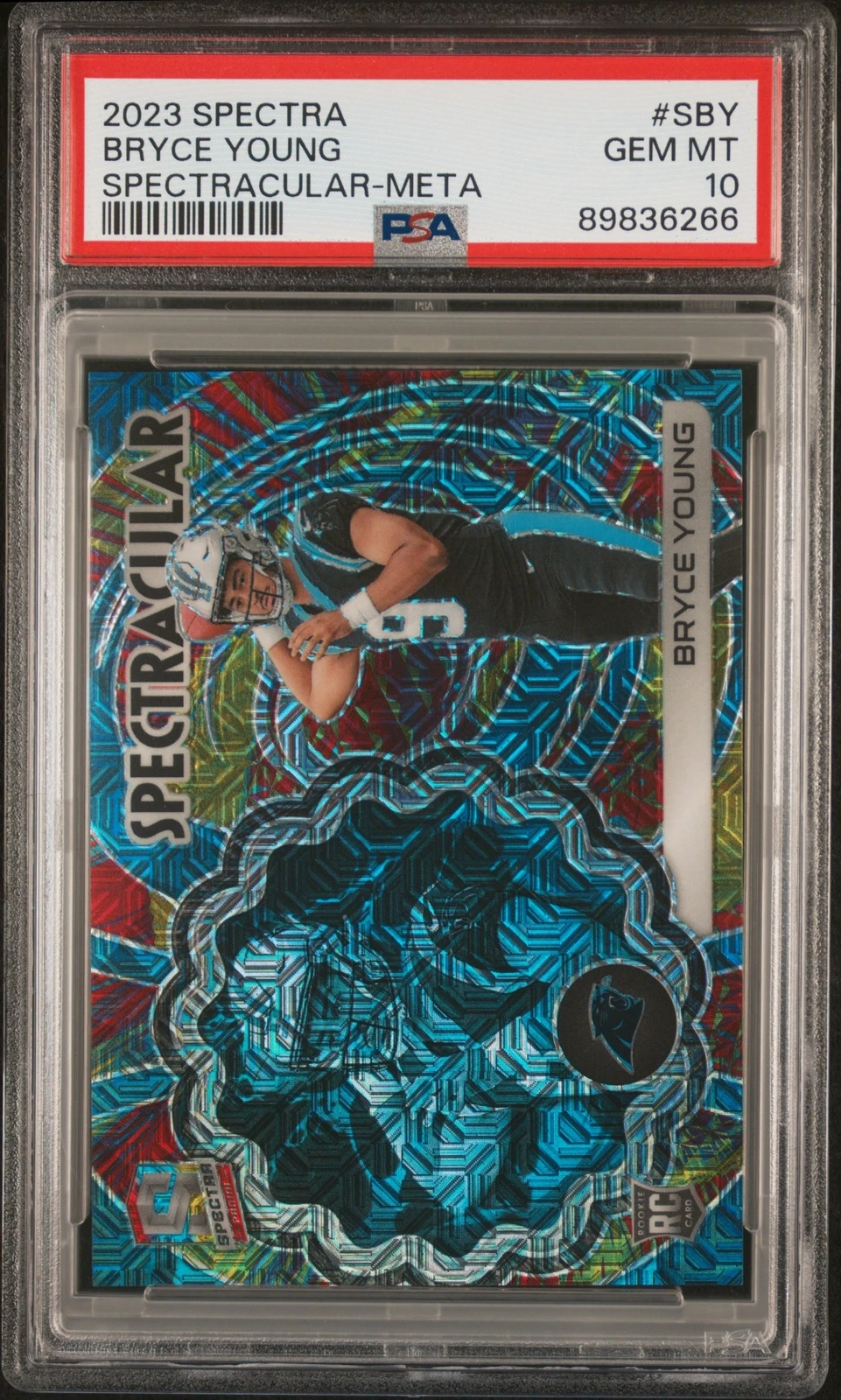 Bryce Young Panini Spectra Spectracular #SBY Meta