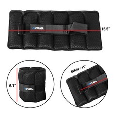 5 10 20lbs Adjustable Arm Leg Weights Wrist Ankle Exercise Gym Workout Training