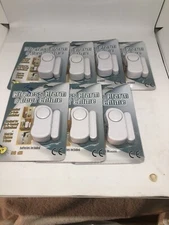 Six New Wireless Home Security Alarm and Door Chime 20975 Battery operated