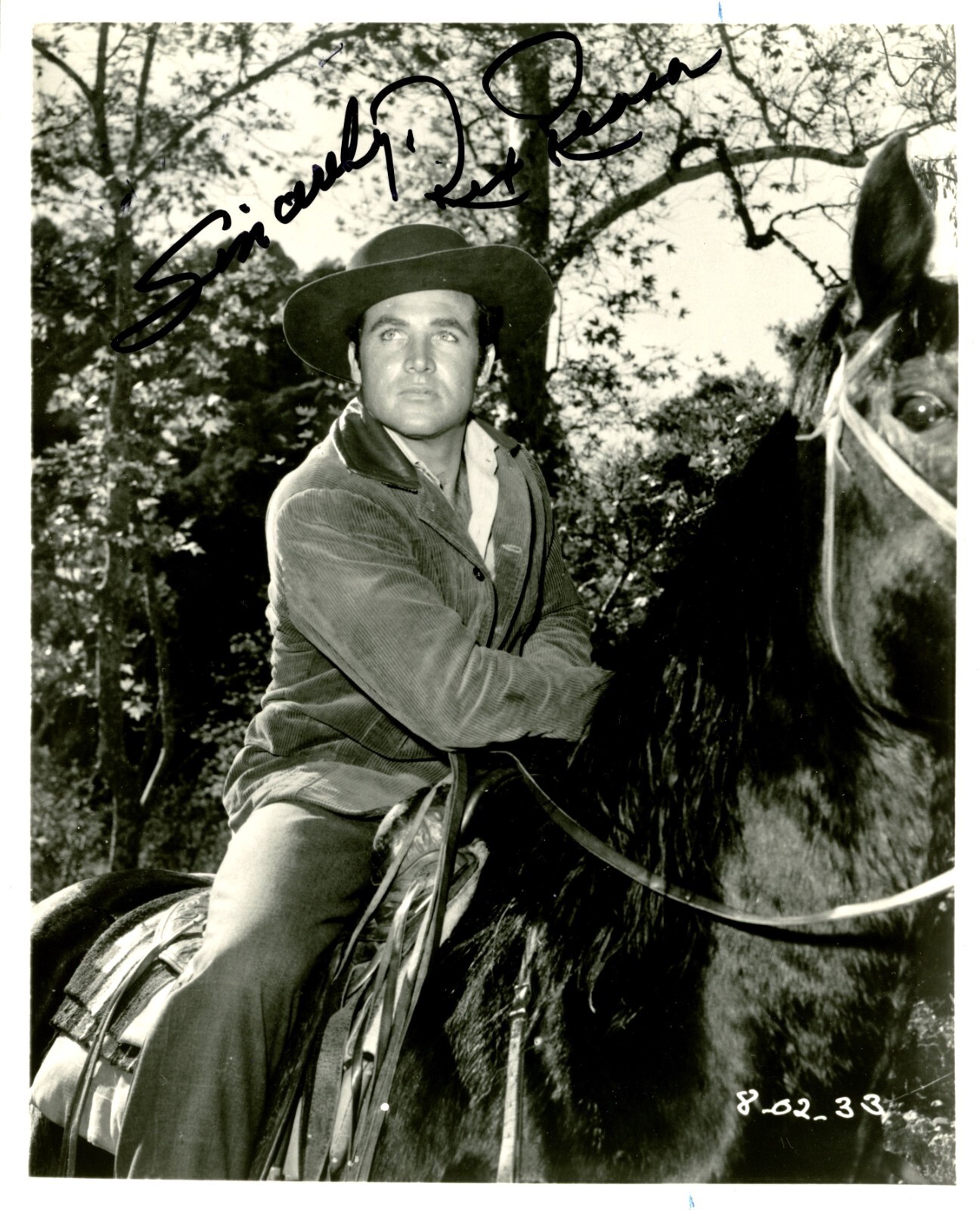 Rex Reason Signed Vintage Photo | eBay