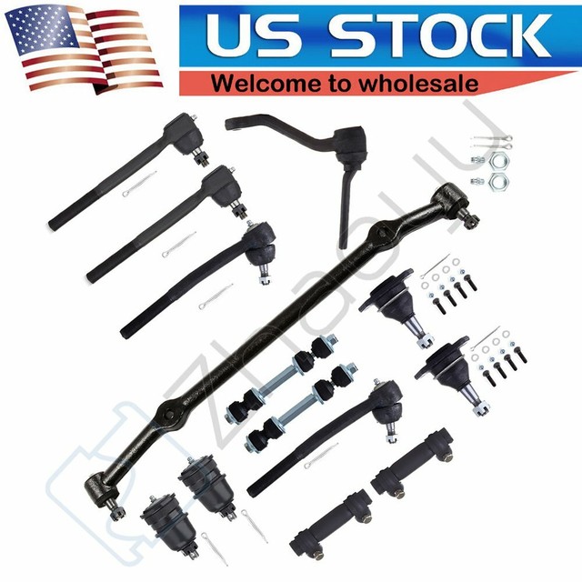 For Chevy Impala 14Pcs Front Center Link Idler Arm Ball Joint Steering Part eBay