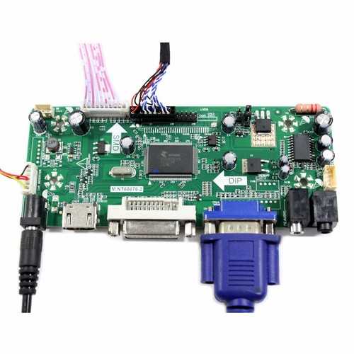 HD DVI VGA LCD Controller Board 7 in G070Y2-L01 800x480 500nit LCD Screen - 第 4/5 張圖片