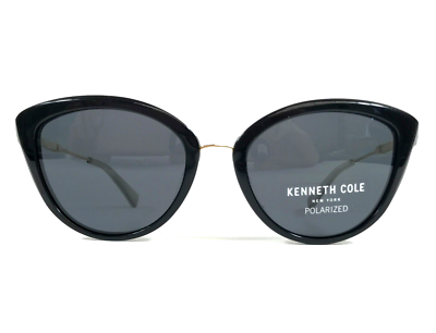 Kenneth Cole Sunglasses KC7236 01D Black Gold Cat Eye with  display picture 2