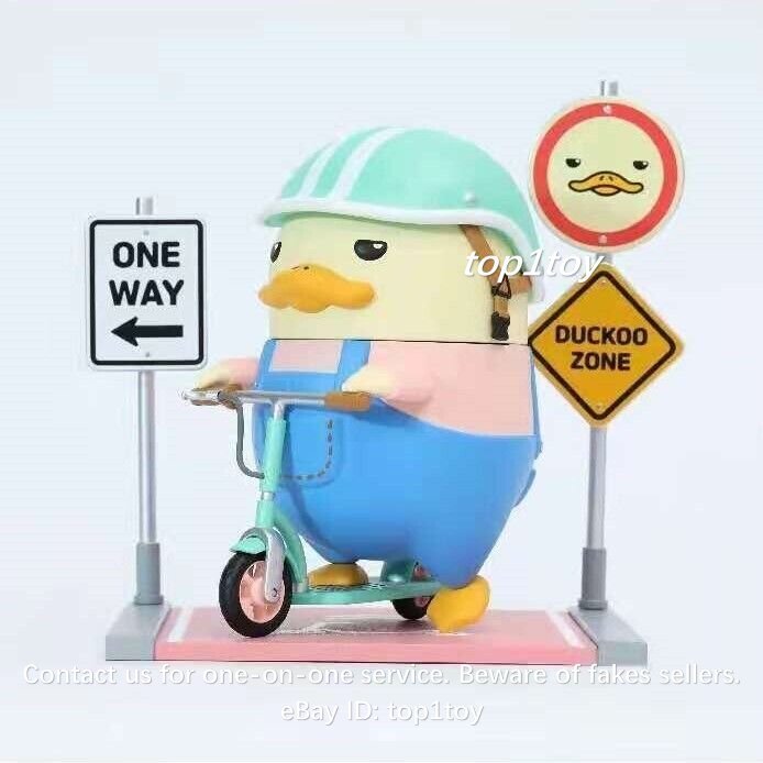 KICK SCOOTER DUCKOO POPMART BIG フィギュア DUCKOO Kick Scooter ビッグサイズ - POP MART JAPAN オンライン