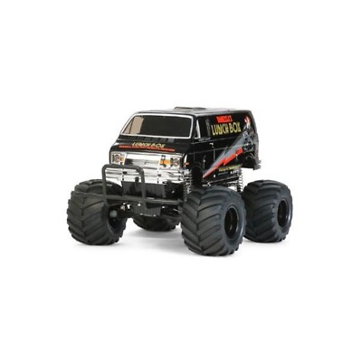 Tamiya 1/12 Lunch Box Monster Truck Kit - Black Edition (58546