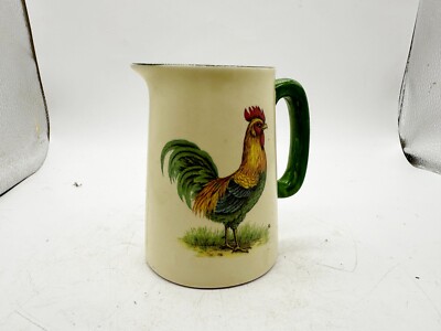 Six Cup Teapot In Crazy Farm Design By Heron Cross Pottery - View #4