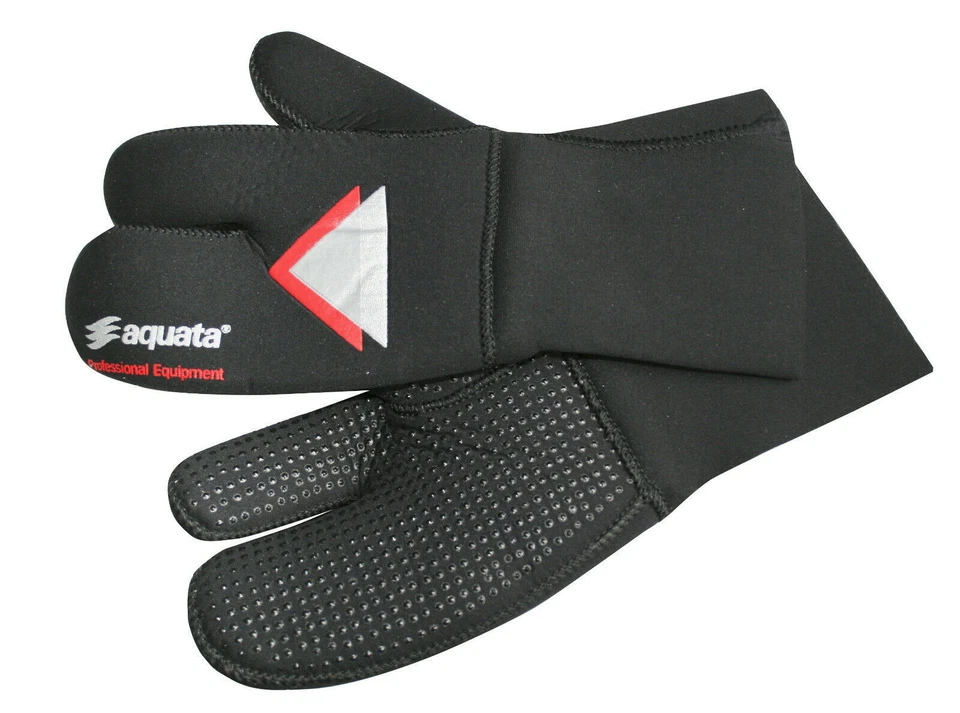 AQUATA Neopren 3-Fingerhandschuh Kaltwasserhandschuh Neopren tauchen