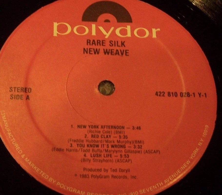 Rare Silk "New Weave" JAZZ FUNK/FUSION LP  - Image 2 of 4