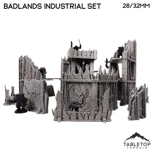 Badlands Ork Industrial Terrain Set - Wargaming Ork Terrain - Picture 7 of 10