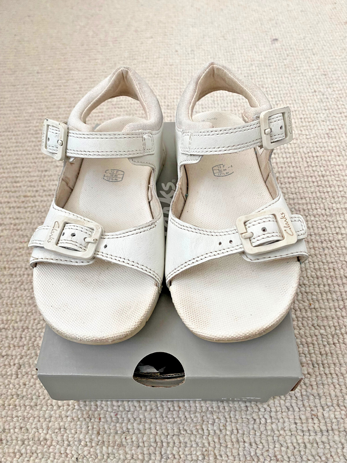 Clarks Baha Beach K Girl's Sandals, Size 12F