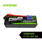 2X 3S Hardcase LiPo Battery 5200mAh 50C EC5 for ARRMA VORTEKS 4X4 3S BLX Truck