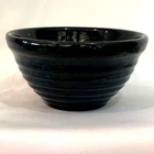 Vtg Bauer Ringware BLACK Bowl #30  Light Signs Of Use  No chips or cracks  #1