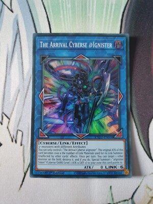 The Arrival Cyberse @Ignister ETCO-DE050 Super Rare 1. Auflage NM Zustand