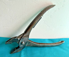 Vtg Bernard 7 Pliers W Schollhorn Co Pat 3-17...