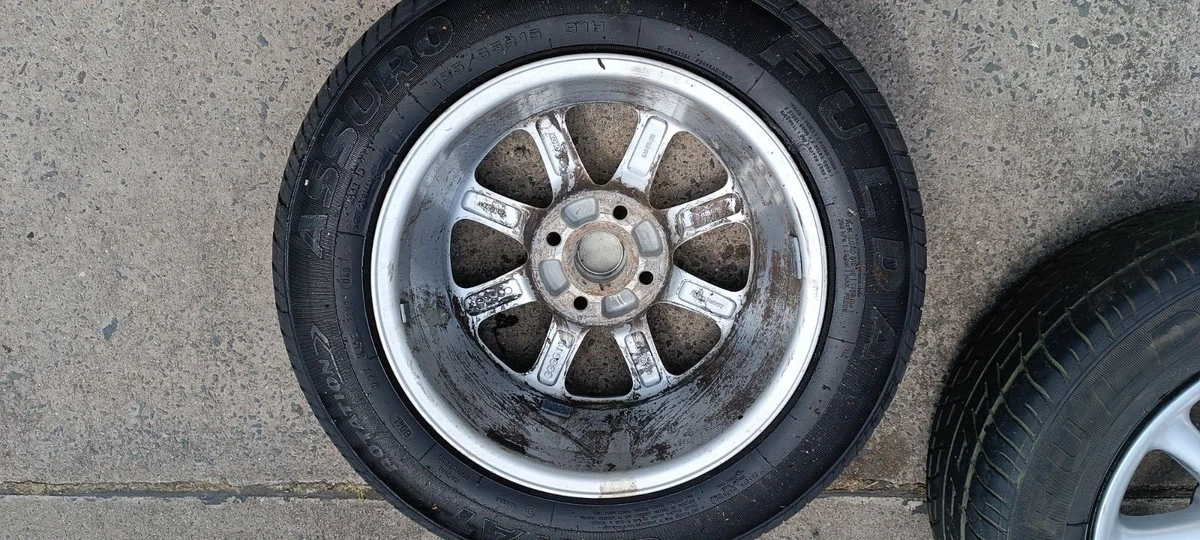 Audi 195/65 R15 91H 7x15 ET37 Sommerreifen 8A0071492 Räder | eBay