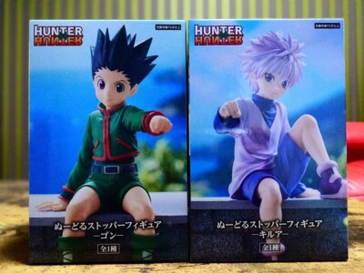 HUNTER × HUNTER Gon Killua Noodle Stopper Figure Set FuRyu New | eBay