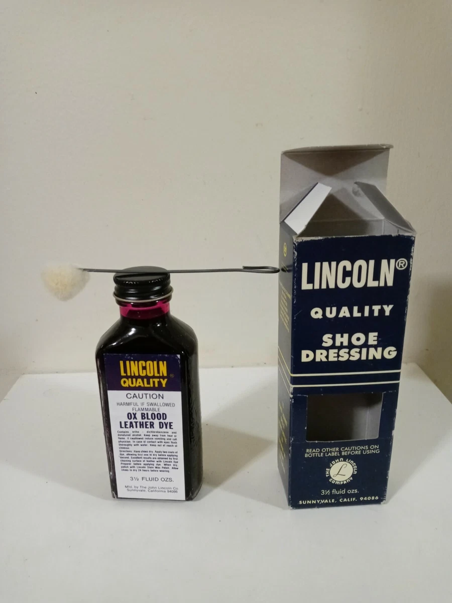 Lincoln Sole & Heel Edge Dressing 3 1/2 Oz