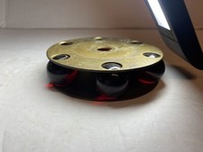 Vintage 6 Red Marble Cat Eye Reflector 4 Inch