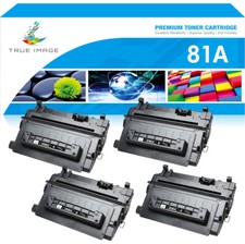 4 CF281A Toner Cartridge Replacement for HP 81A LaserJet M604 M605 M606 M630 MFP
