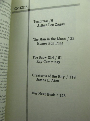 1st, Famous Fantastic Classics #1, FAX publications ed by Robert Weinberg/Dikty - Picture 5 of 5