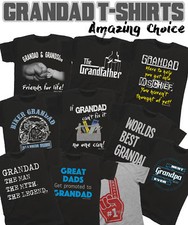 Camiseta del día del padre del abuelo para hombre regalo ecológico para abuelo