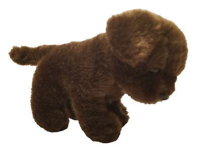 Chocolate Labrador Plush Lab Realistic Stuffed Dog NO SOUND Teeboo BB Kidoo Pet