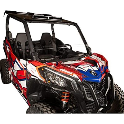 Tusk Removable Half Windshield for Can-Am Maverick Trail 1000 2018-2025
