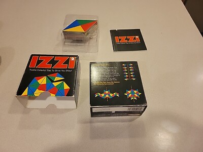 IZZI 2 Puzzle Brain Teaser Strategy Game 1993 | eBay