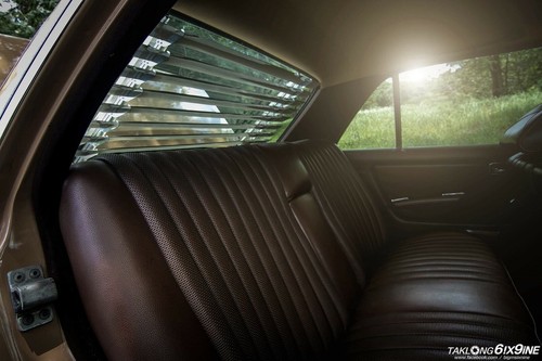 NEW!!! Rear Venetian Blind for Mercedes Benz w123 (Chrome) - Picture 7 of 9