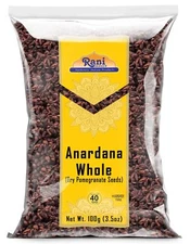 Rani Anardana (Pomegranate) Dry Whole Seeds Indian Spice 3.5oz (100g)