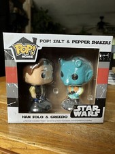 Salero y pimentero Funko Pop Star Wars Hans Solo y Greedo