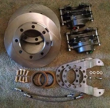 14 bolt complete disc brake conversion kit 10.5 SRW full float brakes stainless