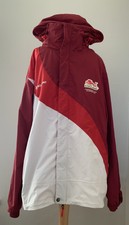 Commonwealth Games England 2014 Kukri Red White Hooded Zip Up Jacket Xl