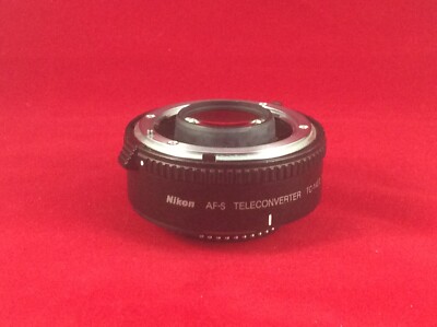 Nikon AF-S Teleconverter TC-14E II 1.4X lens adapter - free