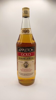 Appleton Gold Original Jamaica Rum Vintage 1980r Flasche Versiegelt Sammlerstück