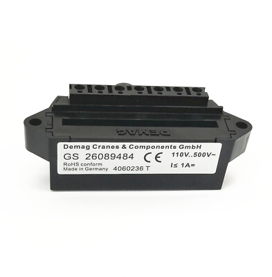 DEMAG hoist rectifier brake module GS 26089484 110V..500V~ 1A | eBay