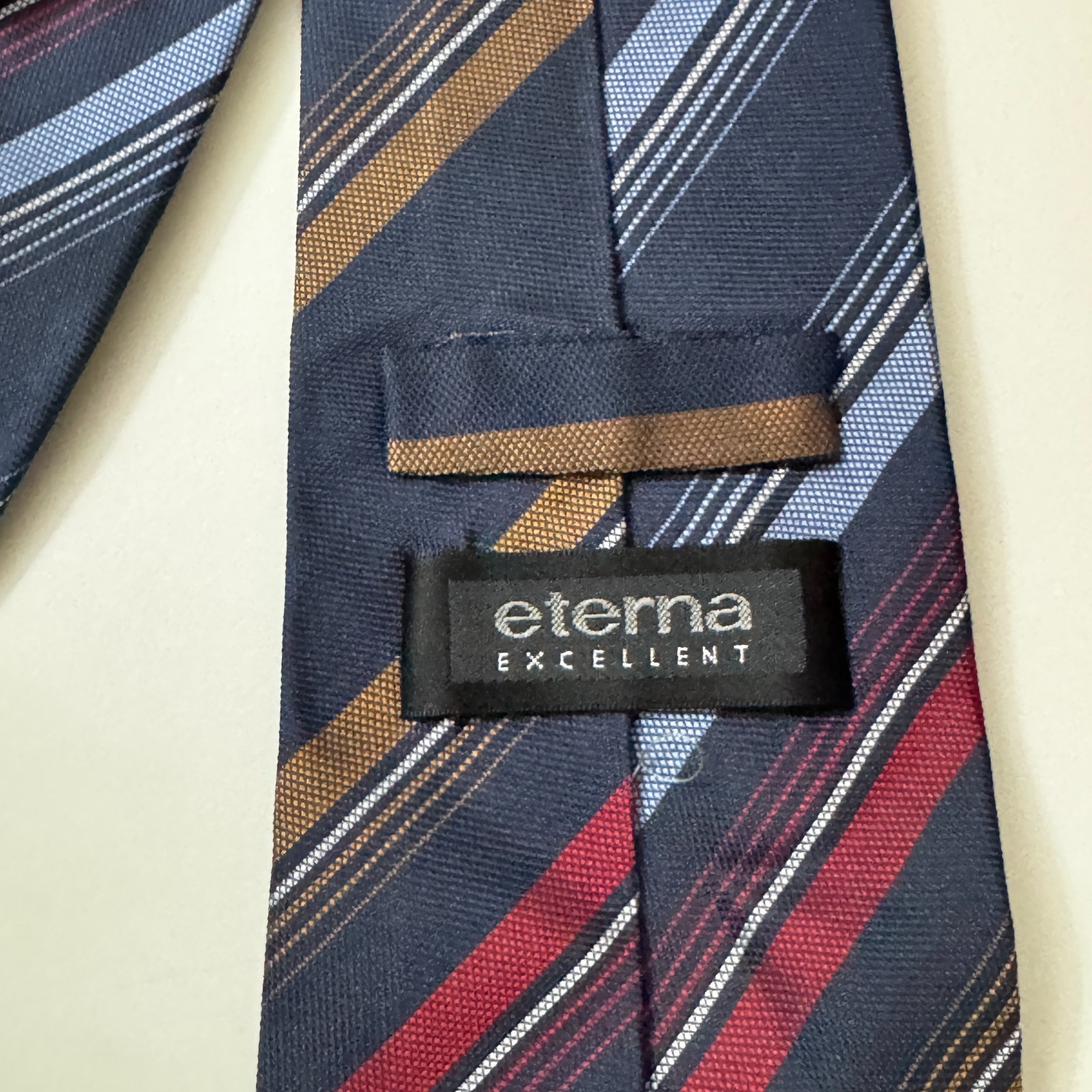 Eterna Excellent Striped Silk Tie image 4