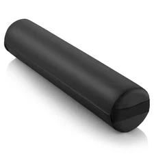 6" Massage Table Full Round Bolster Pillow Headrest Cushion - Black